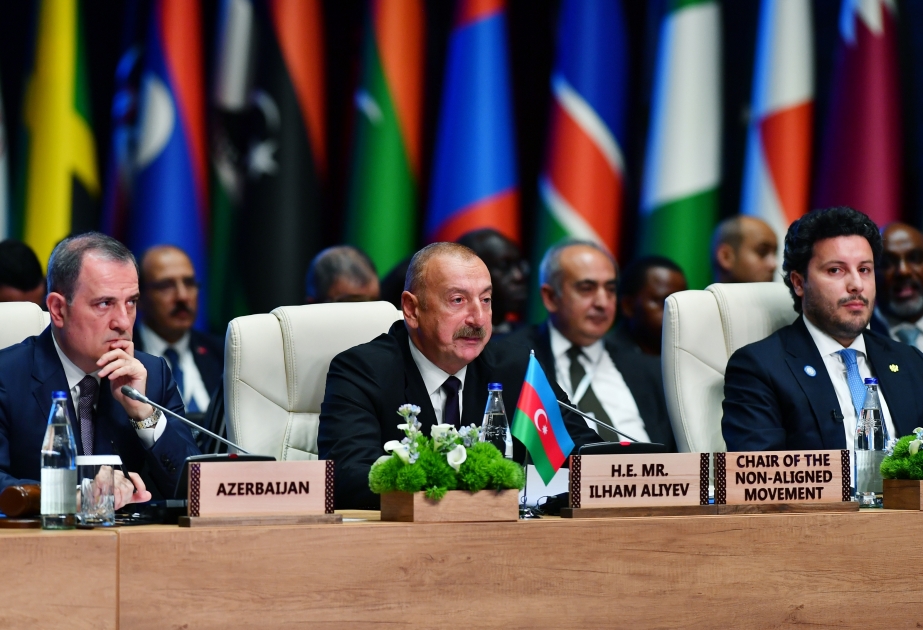 Presidente de Azerbaiyán: "Armenia cometió urbicidio, culturicidio y ecocidio en los territorios entonces ocupados"