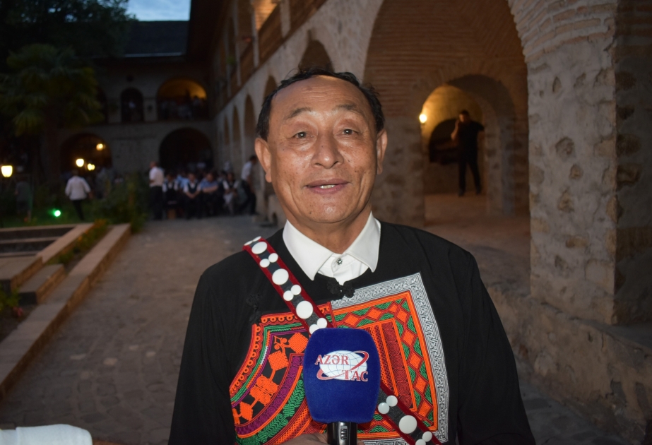 Çinli sənətkar: Şəki “İpək Yolu” Beynəlxalq Musiqi Festivalında iştirakımızdan məmnunuq