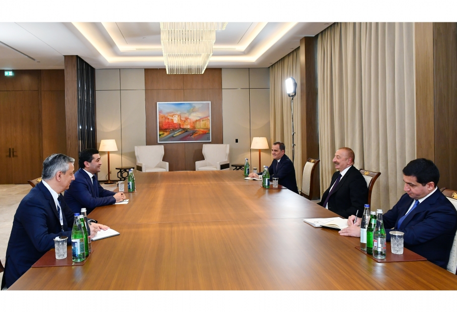 Präsident Ilham Aliyev empfängt usbekischen Außenminister  AKTUALISIERT VIDEO