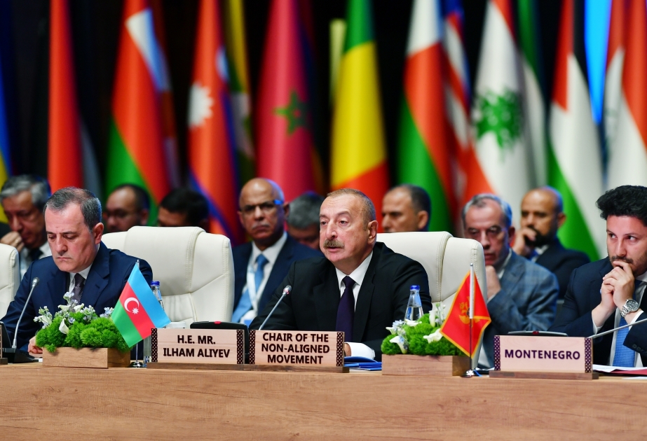 Le président azerbaïdjanais : Si l'Arménie est vraiment intéressée à parvenir à la paix dans la région, alors ses forces armées doivent complètement quitter le Karabagh