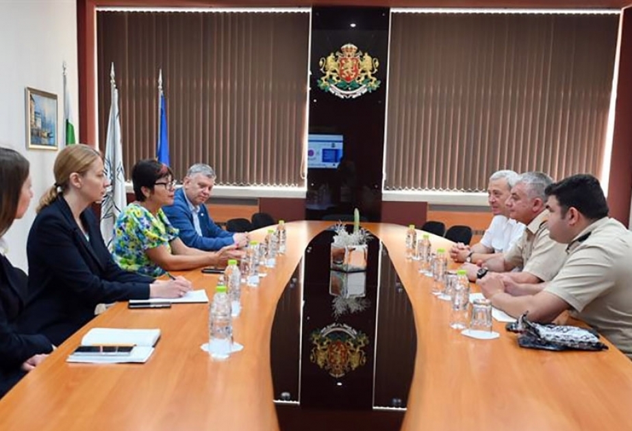 Representatives of Azerbaijan`s National Defense University visit Bulgaria