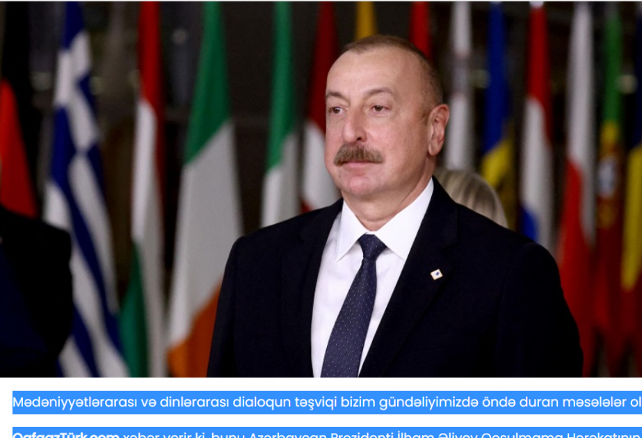 Gürcüstan mətbuatı Azərbaycan Prezidentinin Qoşulmama Hərəkatının nazirlər görüşündəki çıxışına geniş yer ayırıb