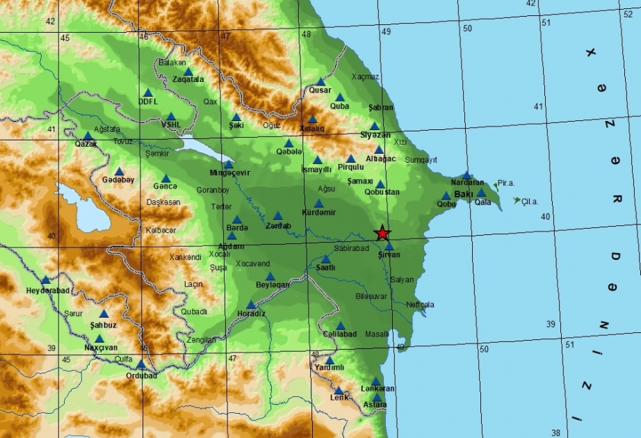 Magnitude 3.2 quake jolts Azerbaijan’s Hajigabul district