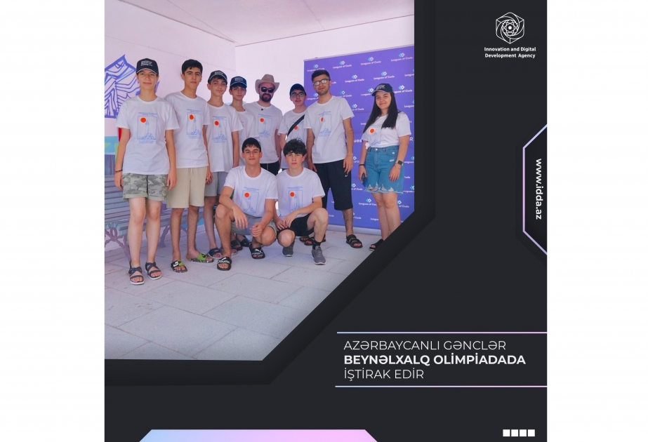 Azərbaycanlı gənclər beynəlxalq olimpiadada