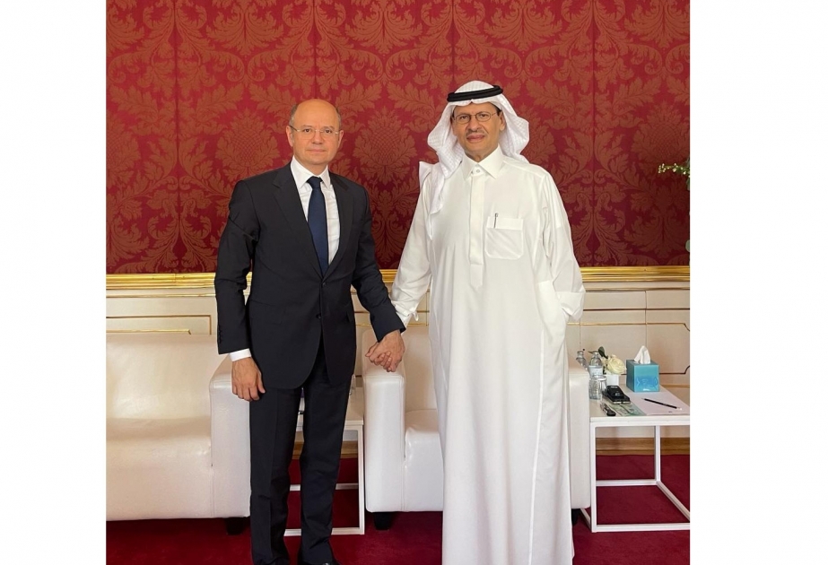 Azerbaijan’s Energy Minister meets with Saudi counterpart
