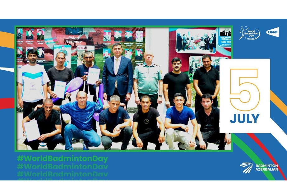 Cəzaçəkmə müəssisəsində məhkumlar arasında badminton turniri keçirilib