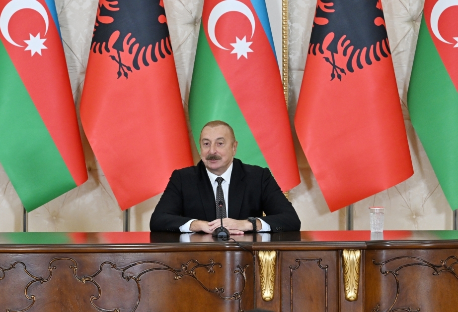 Prezident İlham Əliyev: Tiranada səfirliyimizin açılması əlaqələrimizin inkişafı üçün güclü iradənin mövcudluğunu göstərir