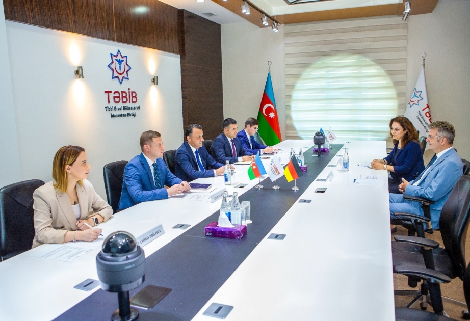 Azərbaycanla Almaniya arasında tibb sahəsində əməkdaşlıq ətrafında fikir mübadiləsi aparılıb