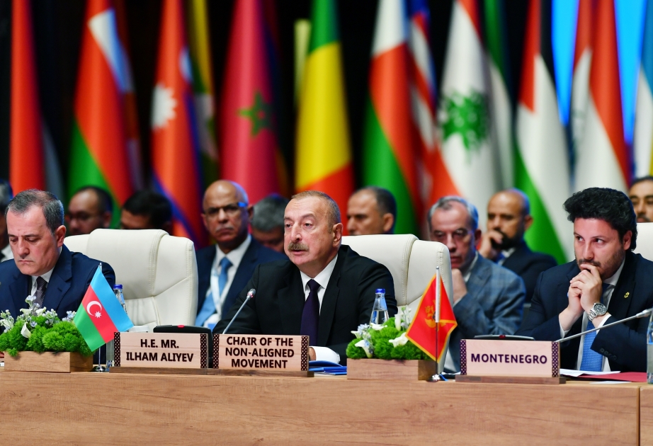 阿塞拜疆总统：我们对将伊斯兰教与暴力和恐怖等同起来的企图感到关切