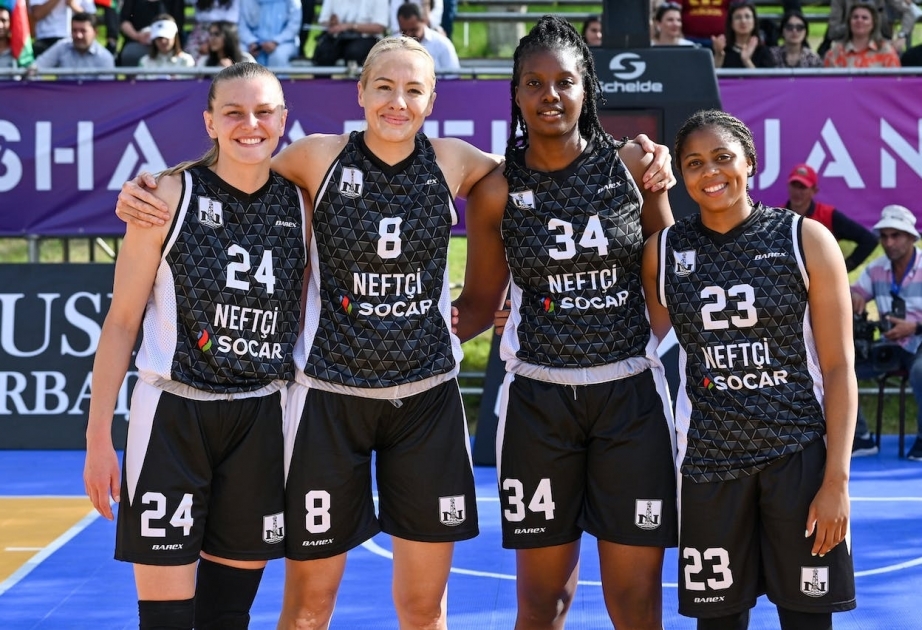 Neftchi Baku reach quarter-final of FIBA 3x3 Women's Series Fribourg Stop 2023