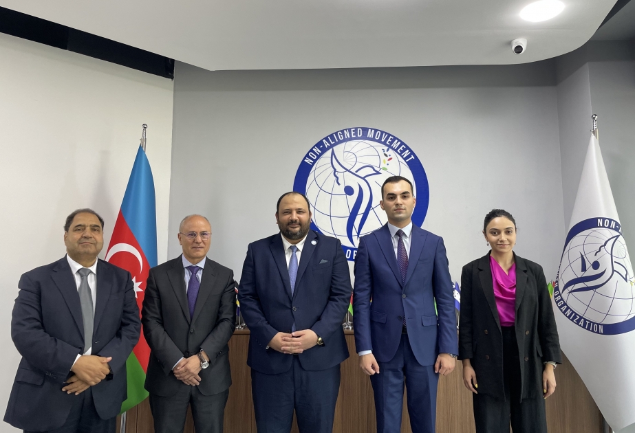 Qoşulmama Hərəkatı Gənclər Təşkilatının nümayəndələri Liviya rəsmiləri ilə görüşüblər