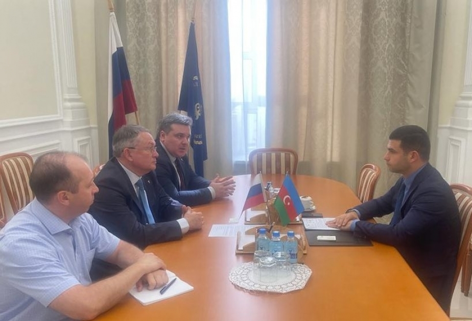 KOBIA de Azerbaiyán y la Cámara de Comercio e Industria de Rusia discuten las oportunidades de cooperación