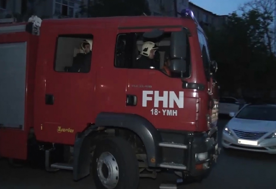 Fövqəladə Hallar Nazirliyi növbəti şərti yanğın təlimi keçirib