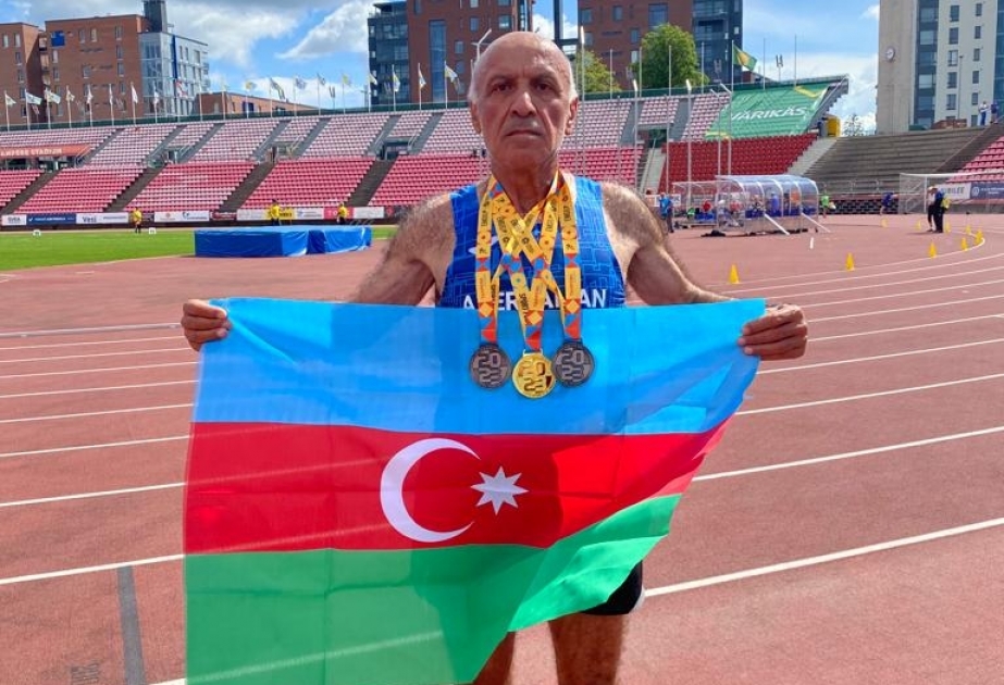 Azərbaycan idmançısı veteranların Avropa Oyunlarında iki medal qazanıb