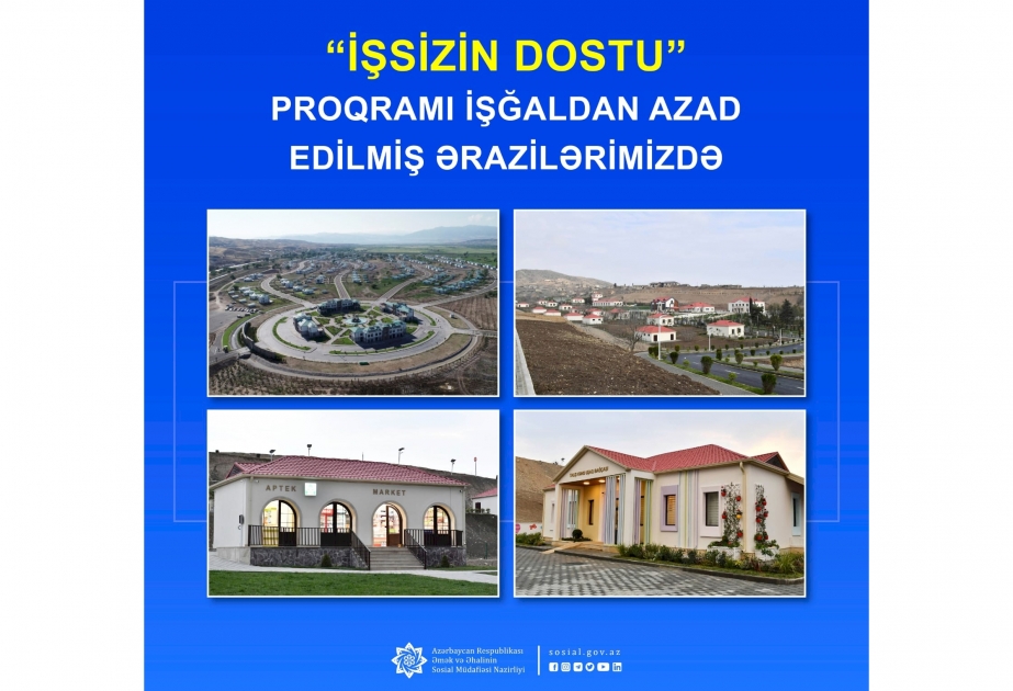 "İşsizin dostu” proqramı çərçivəsində Ağalı və Talış kəndlərində 26 nəfər işlə təmin edilib