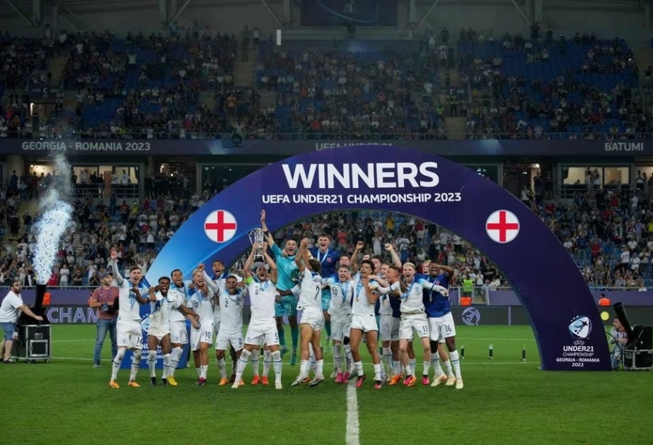 İngiltərənin futbol üzrə gənclərdən ibarət millisi Avropa çempionu olub