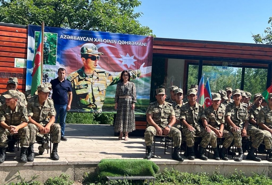 Şahbulaq qalası qarşısında şəhid polkovnik-leytenantın anım tədbiri olub