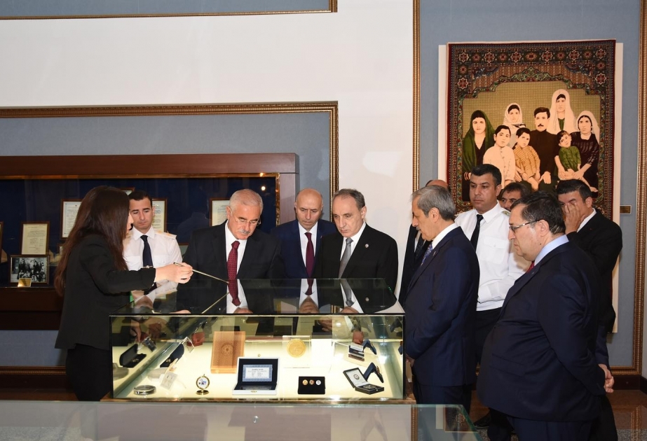 Türkiyənin Ali Məhkəməsinin sədri və Baş prokuroru Naxçıvanda səfərdədir