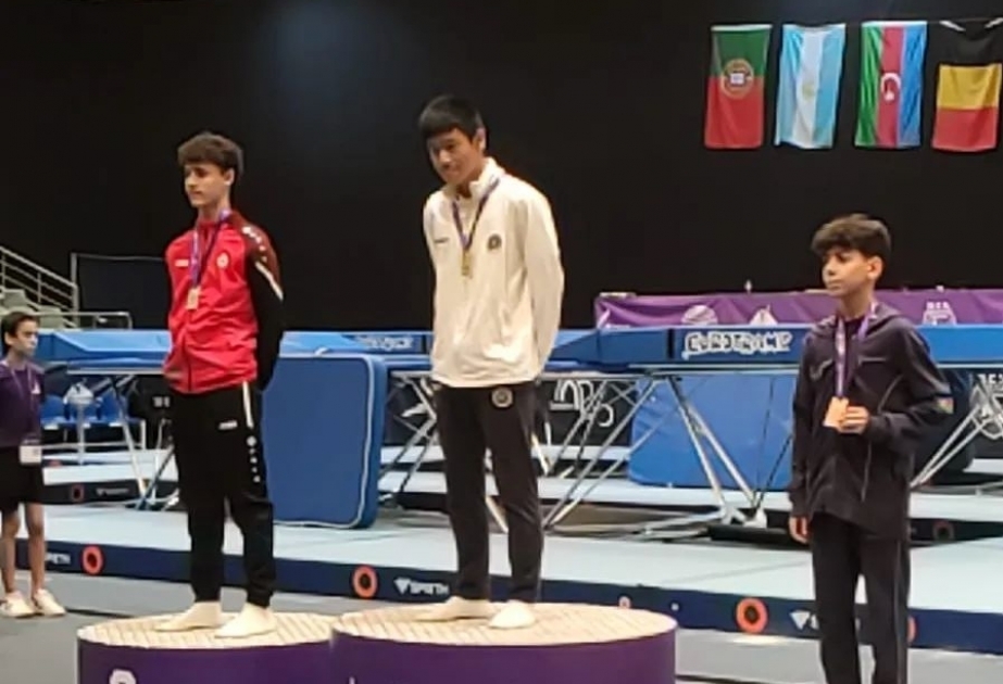 Azerbaijani trampoline gymnasts win three medals at 2023 Scalabis Cup