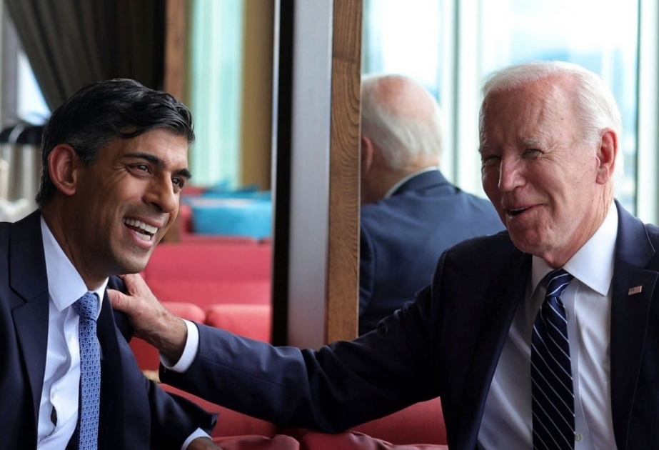 Biden arrives in Britain to meet King Charles, PM Sunak