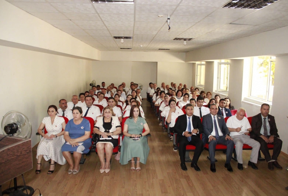 Ağdaşda Ümummilli Liderə həsr olunan elmi seminar keçirilib