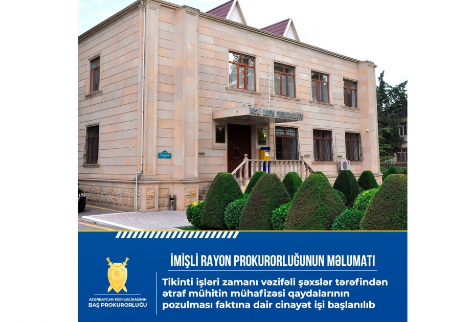 İmişli rayonunun Sarıxanlı bələdiyyəsinin sədri barəsində cinayət işi başlanıb