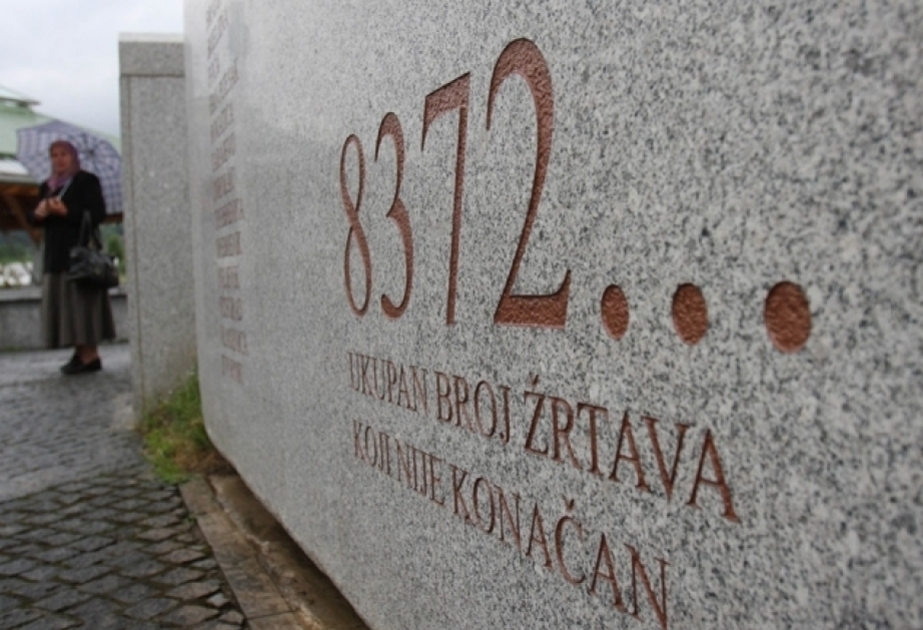 Srebrenitsa soyqırımı qurbanlarının xatirəsi yad olunub
