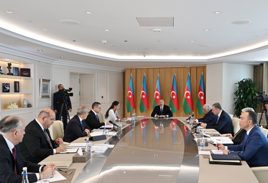 الرئيس إلهام علييف: فائض التجارة الخارجية الأذربيجانية في النصف الأول من العام بلغ نحو 10 مليارات دولار