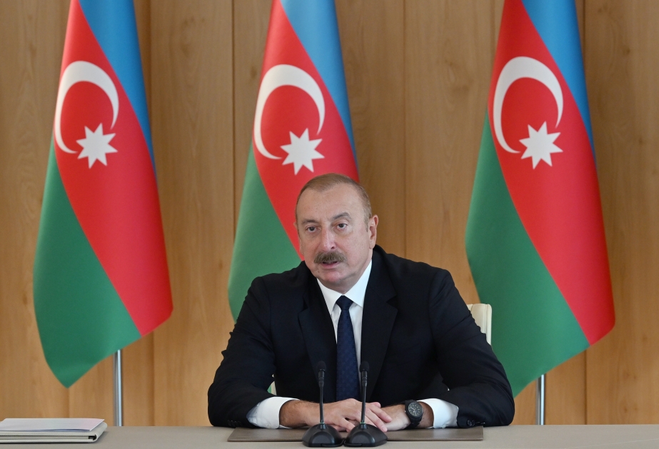 Prezident İlham Əliyev: Bizim Xəzərdəki gəmiqayırma imkanlarımıza da yenidən baxmalıyıq