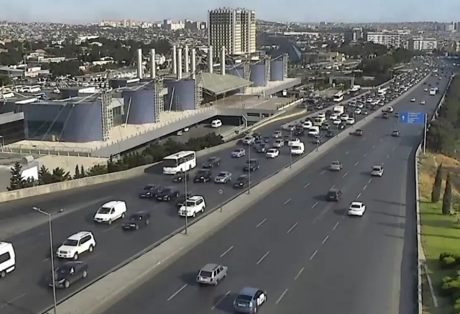 Bakıda hazırda sıxlıq müşahidə edilən yollar