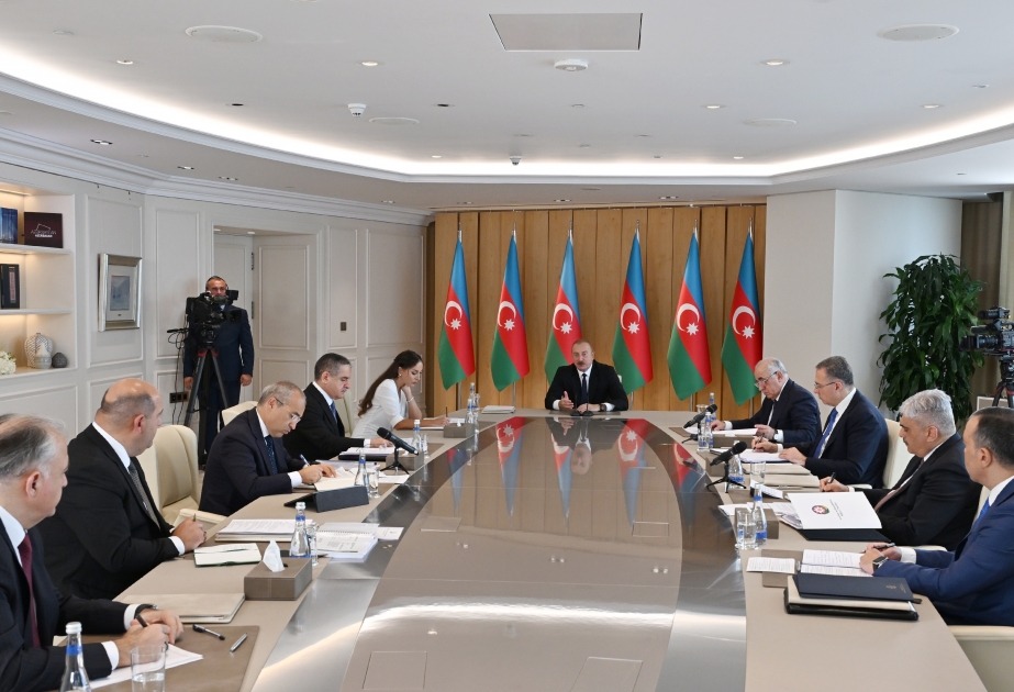 Le président Aliyev : La situation géographique favorable de l'Azerbaïdjan crée des opportunités supplémentaires pour nous