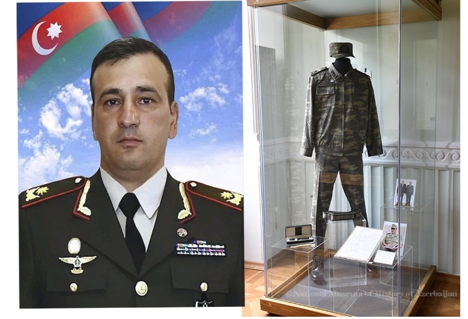 Milli Qəhrəman Polad Həşimova məxsus materiallar Tarix Muzeyinə təqdim olunub