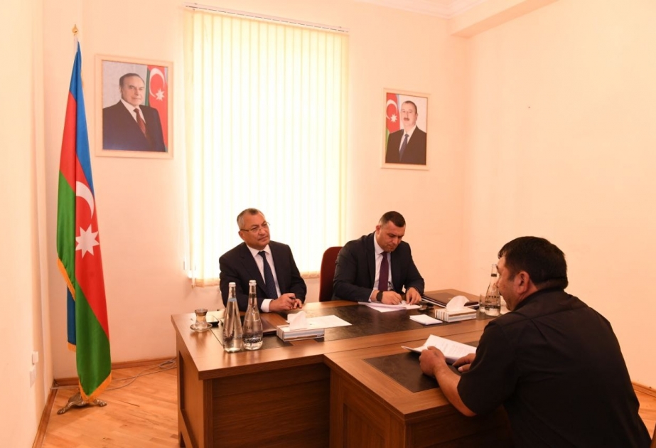 Daşkəsən və Göygöl rayon sakinlərinin müraciətləri dinlənilib