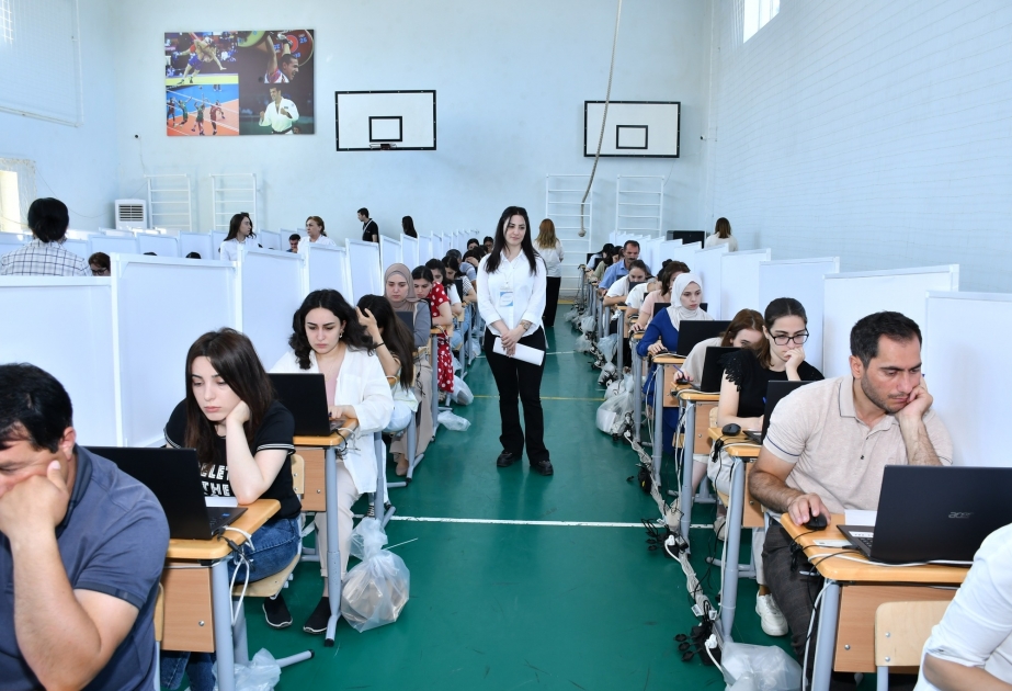 Xaçmazda daha 478 nəfər müəllimlərin işə qəbulu müsabiqəsinə qatılıb