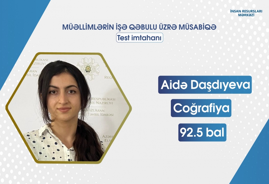 Bu gün MİQ üzrə ən yüksək nəticə toplayan müəllimlərin adları açıqlanıb