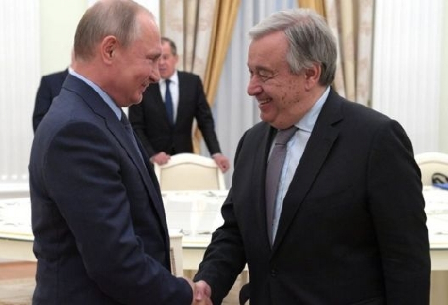 Antonio Quterreş Vladimir Putinə taxıl sazişinin uzadılması ilə bağlı məktub ünvanlayıb