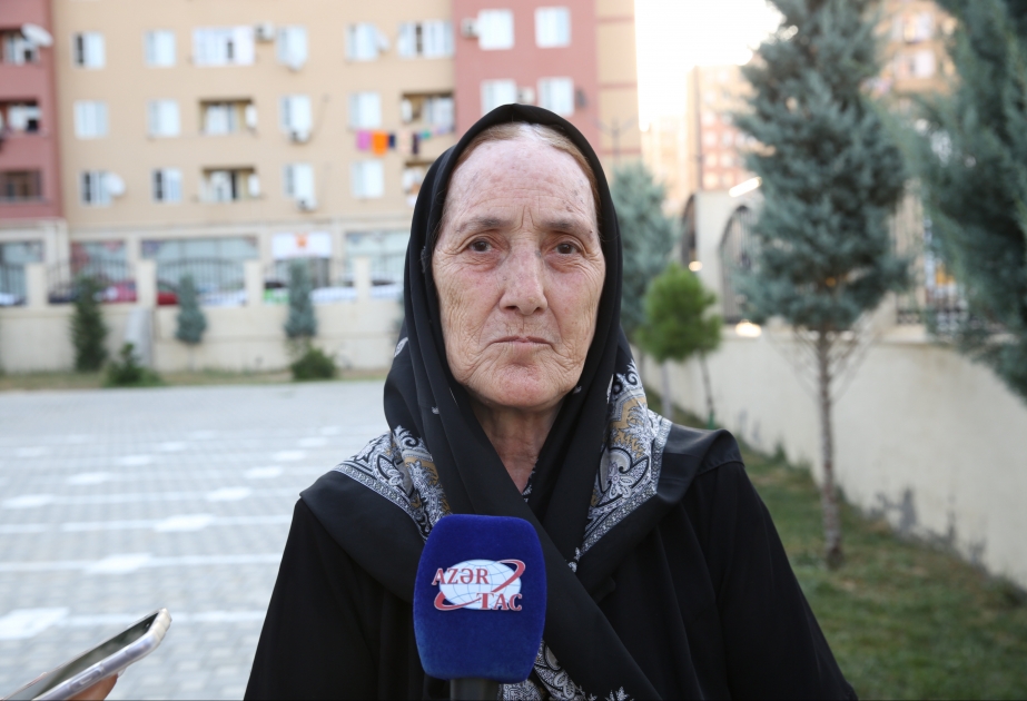 Laçın sakini: Bu günləri gördüyüm üçün böyük sevinc hissi keçirirəm
