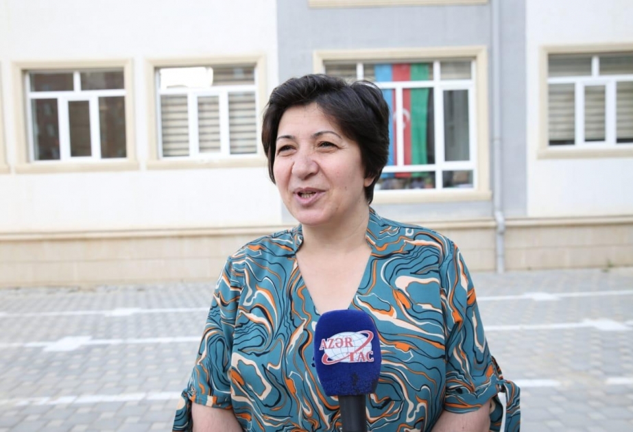 Laçın sakini: Bu sevincli günləri bizə yaşatdığı üçün dövlətimizin başçısına təşəkkür edirik