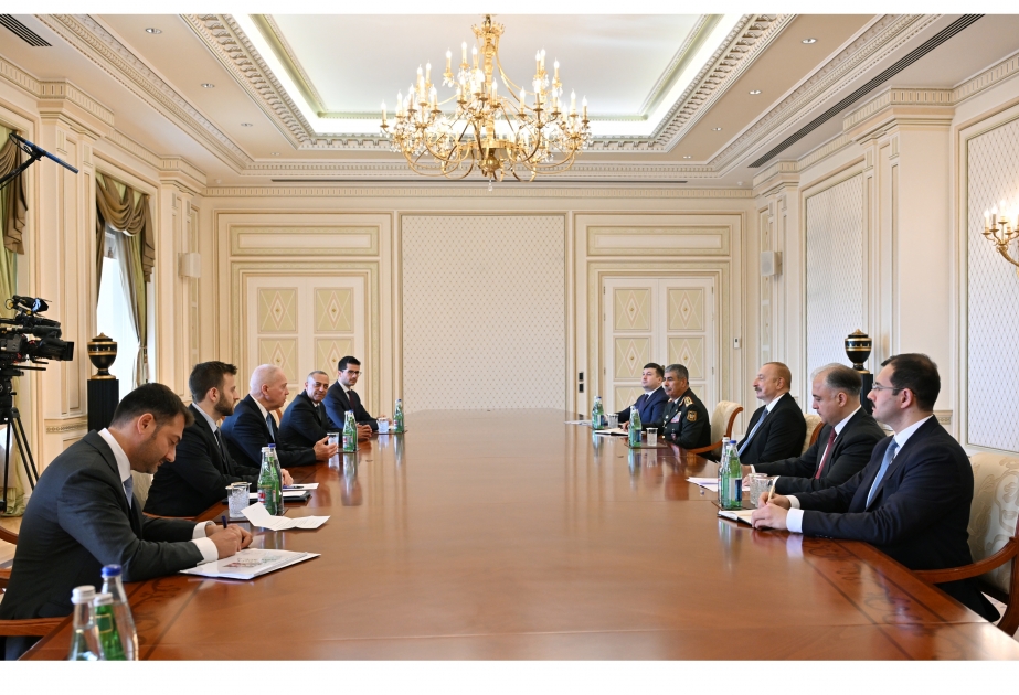 Le président Ilham Aliyev reçoit le ministre israélien de la Défense VIDEO
