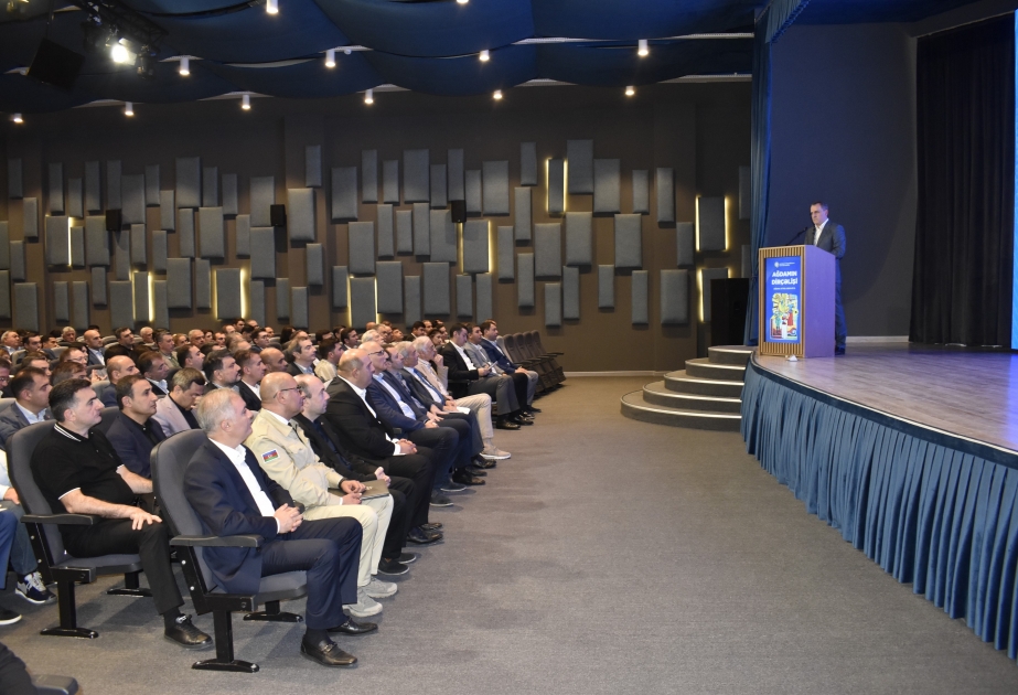 Ağdam şəhərindəki Konfrans Mərkəzində “Ağdamın dirçəlişi” adlı tədbir keçirilir  FOTO VİDEO