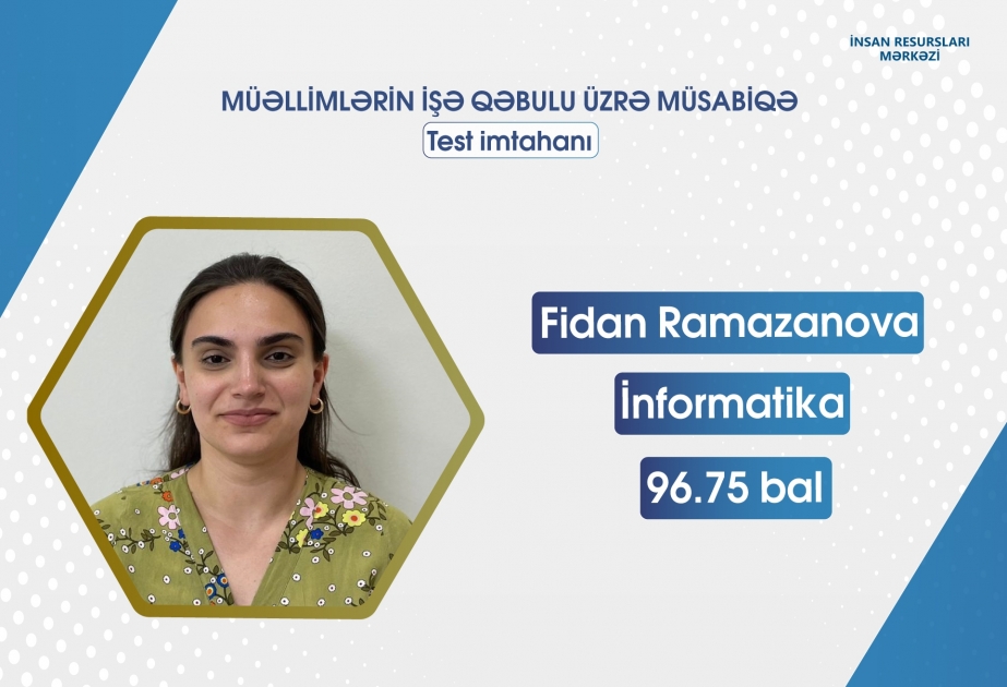 Bu gün MİQ üzrə ən yüksək nəticə göstərən müəllimlərin adları açıqlanıb
