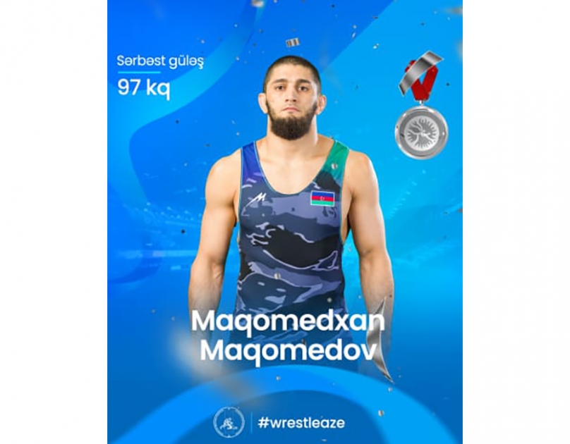 Güləşçimiz Maqomedxan Maqomedov reytinq turnirində gümüş medal qazanıb
