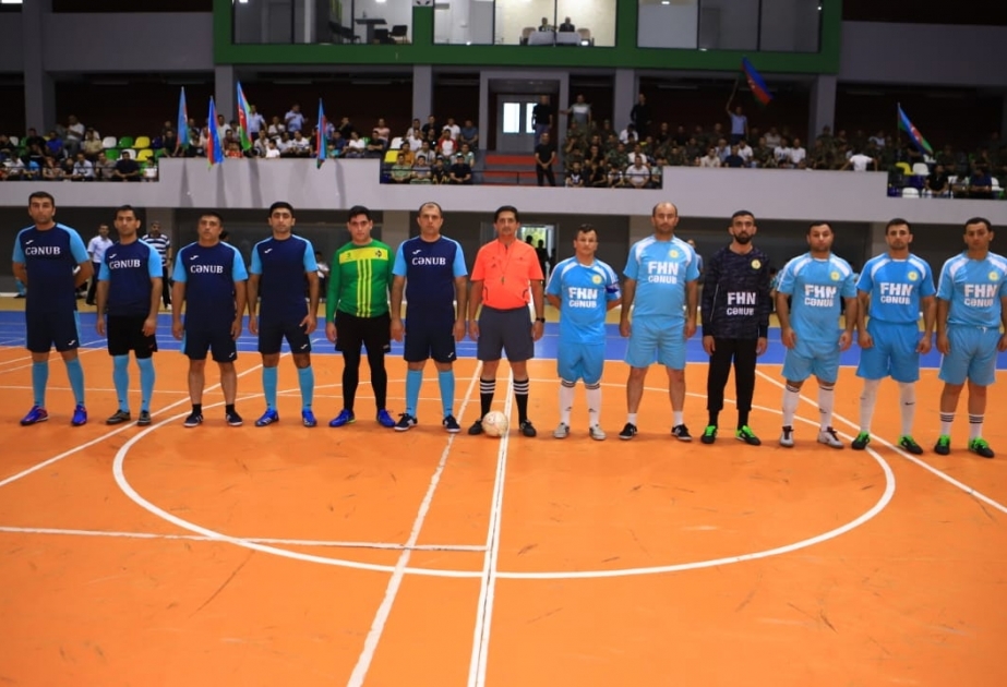 Cənub Regional Mərkəzinin komandası minifutbol turnirinin qalibi olub
