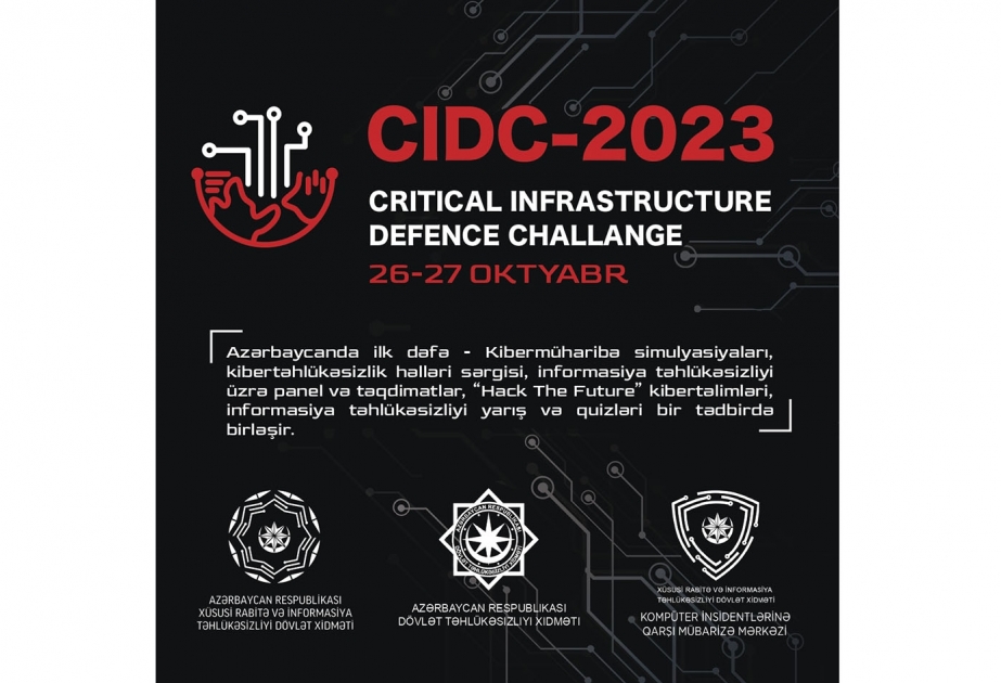 “CIDC-2023” - Azərbaycanda ilk dəfə “Kibermüharibə” yarışı keçiriləcək