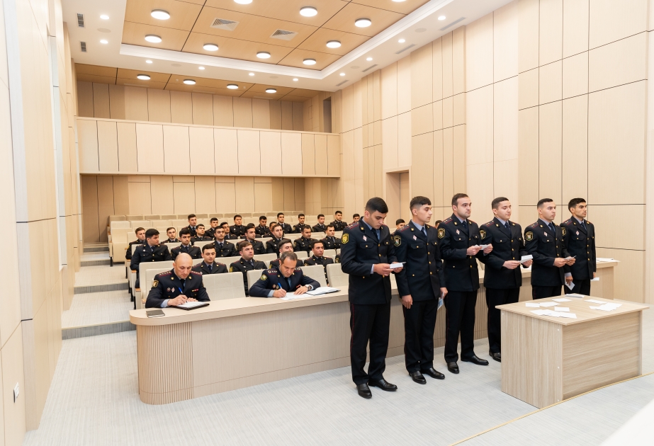 Polis Akademiyasının 47 məzunu müxtəlif vəzifələrə təyin olunublar