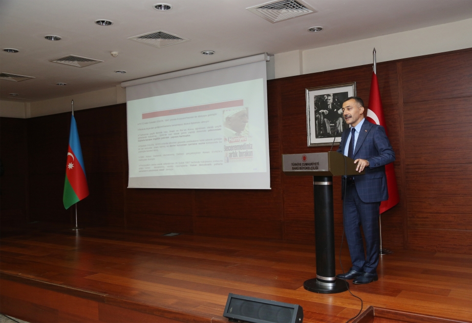 Mustafa Çakır: FETÖ-nün nümayəndələri Türkiyə və Azərbaycanı istəməyən bütün qüvvələrlə əlbirdirlər