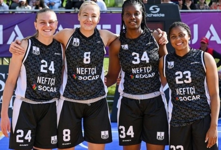 Neftchi Baku startet IBA 3x3 Women's Series Pristina Stop 2023 mit Sieg