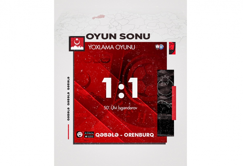 “Qəbələ” yoxlama oyununda “Orenburq”la heç-heçə edib