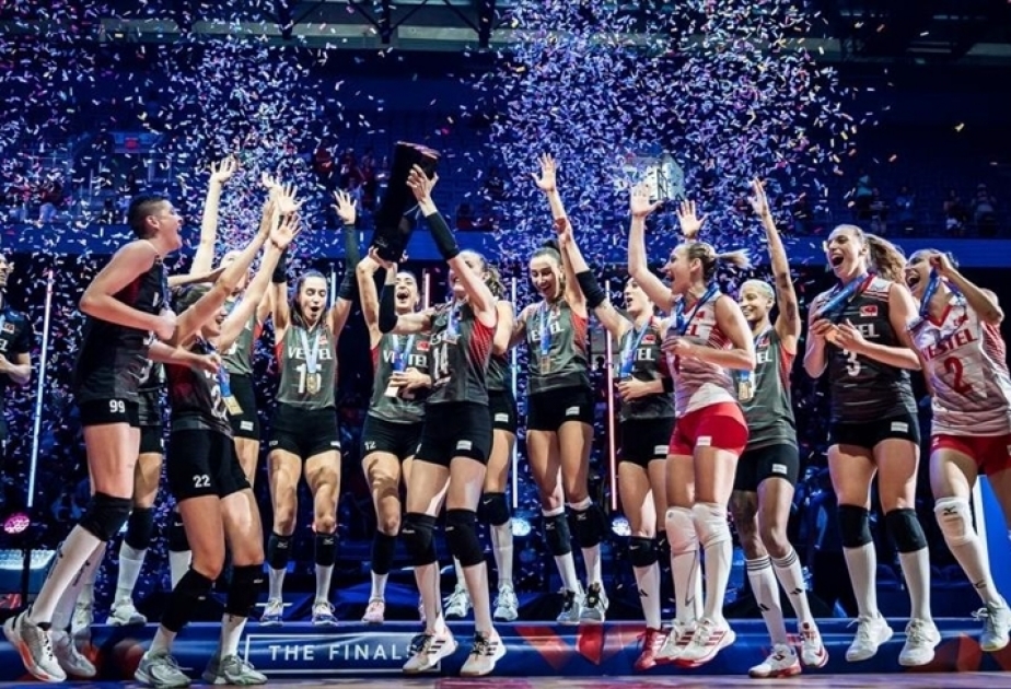 Türkiyənin qadın voleybol yığması dünya çempionu olub