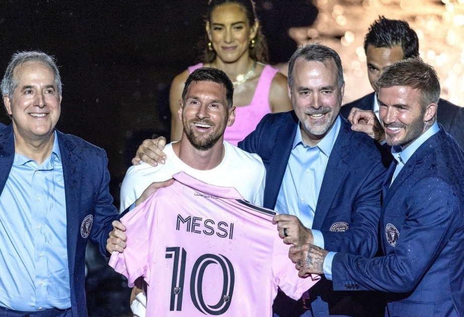 “Inter Miami” klubu Lionel Messini təqdim edib